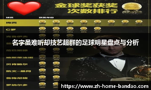 名字虽难听却技艺超群的足球明星盘点与分析